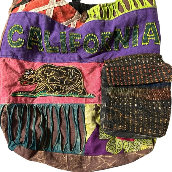Women's Boho Crossbody California bag - Picture 3 of 4